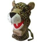 Fantoche Onça Pequeno 3D Em Tecido Luqueta