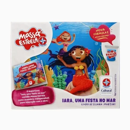 Livro Iara, Uma Festa no Mar com Massinha Estrela