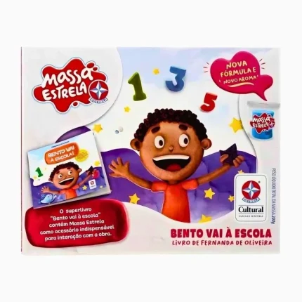 Livro Bento Vai a Escola com Massinha Estrela