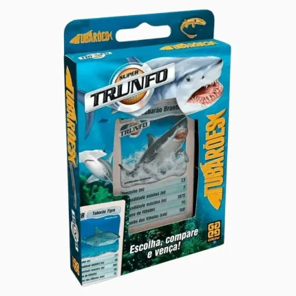 Jogo Super Trunfo Tubarões Grow