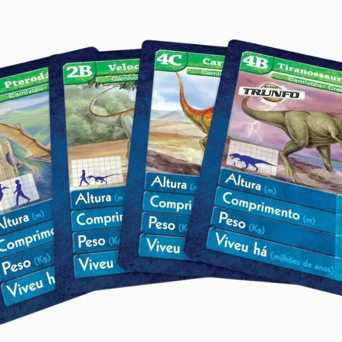 Jogo Super Trunfo Dinossauros Grow - Imagem 5