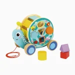 Caracol De Puxar Com Encaixe Tooky Toy - Imagem 3