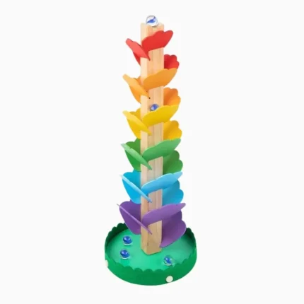 Jogo Pista de Bolinhas Em Madeira Tooky Toy
