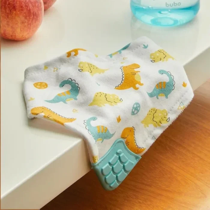 Babador Dinos Bandana Com Mordedor Buba - Imagem 2