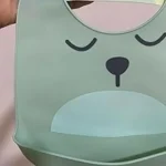 Babador com Pega-Migalhas Gumy Verde Buba - Imagem 7