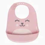 Babador com Pega Migalhas Gumy Rosa Buba - Imagem 5