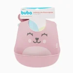 Babador com Pega Migalhas Gumy Rosa Buba
