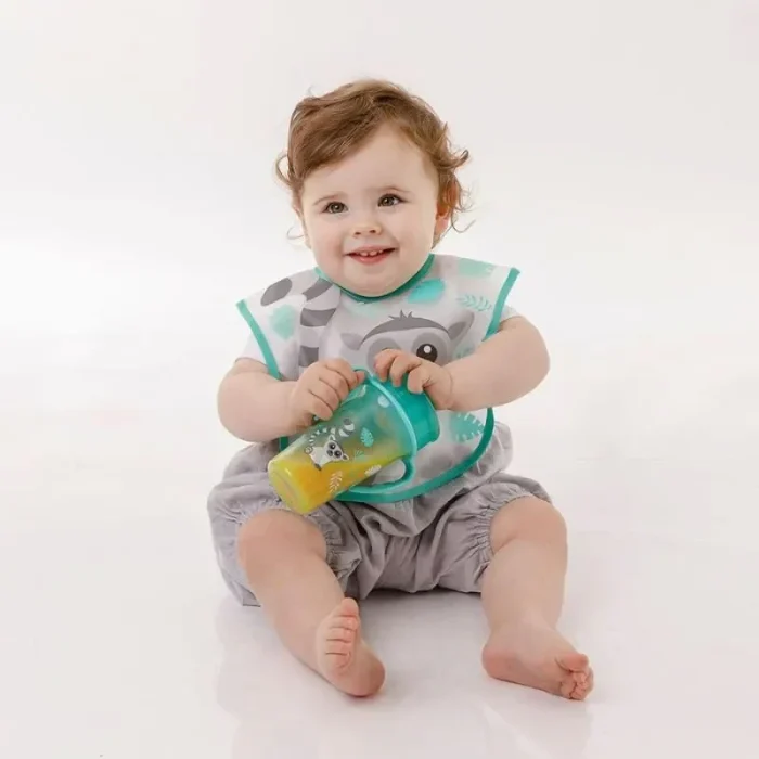Babador Lêmure Impermeável Com Bolso Buba - Imagem 2