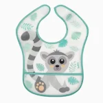 Babador Lêmure Impermeável Com Bolso Buba - Imagem 4