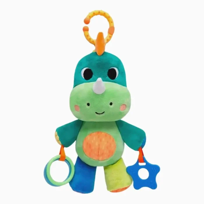 Dino Pelúcia De Atividades Treme-treme Com Mordedor Buba - Imagem 1