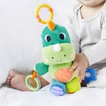 Dino Pelúcia De Atividades Treme-treme Com Mordedor Buba - Imagem 2