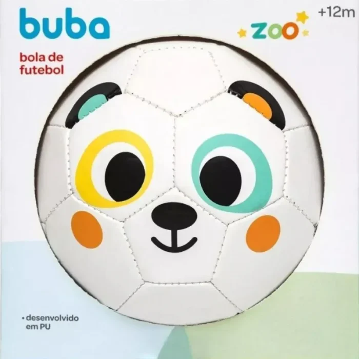Bola De Futebol Panda Bubazoo Buba - Imagem 1