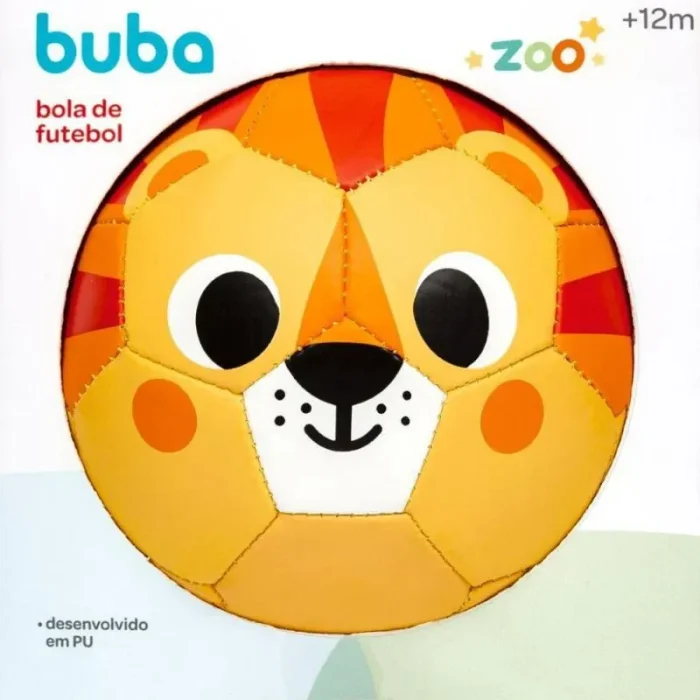 Bola De Futebol Leão Bubazoo Buba - Imagem 1