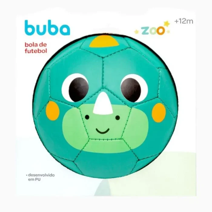 Bola De Futebol Dino Bubazoo Buba - Imagem 1