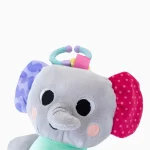 Elefante Pelúcia De Atividades Treme-treme Com Mordedor Buba - Imagem 8