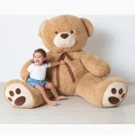 Tommy Urso de Pelúcia Gigante Bege Buba - Imagem 2