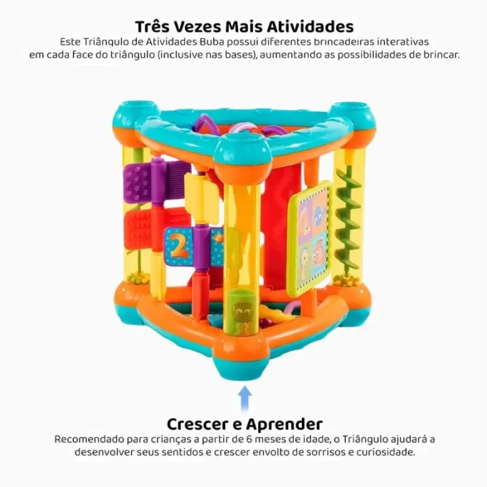 Triângulo Multiatividades Colorido Buba - Imagem 5