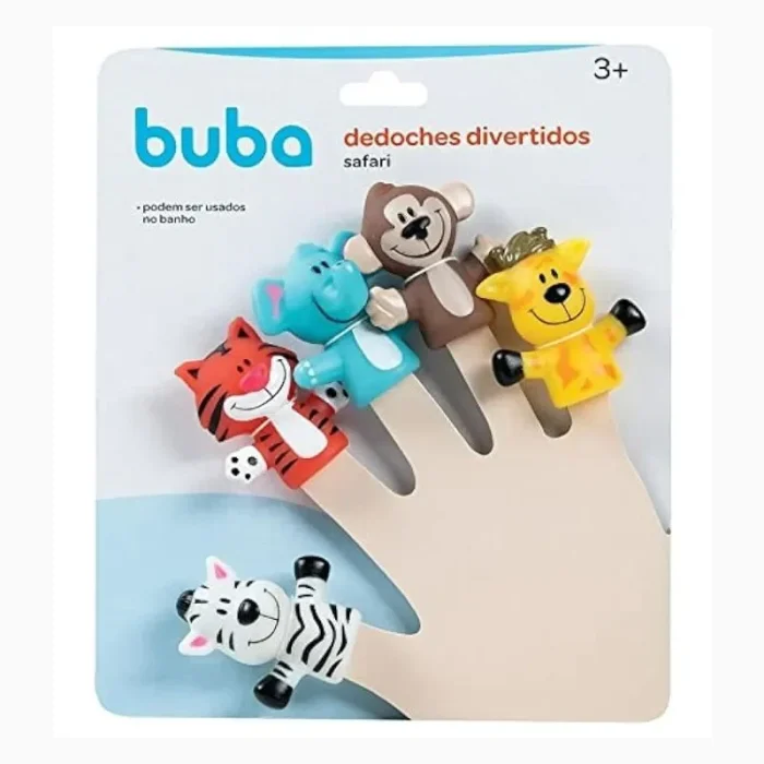 Dedoches Divertidos Safari Buba - Imagem 1