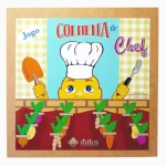 Colheita de Chef Jogo De Tabuleiro Em Madeira Mitra