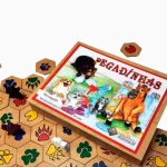 Pegadinhas Jogo De Tabuleiro Em Madeira Mitra - Imagem 4