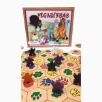 Pegadinhas Jogo De Tabuleiro Em Madeira Mitra - Imagem 5