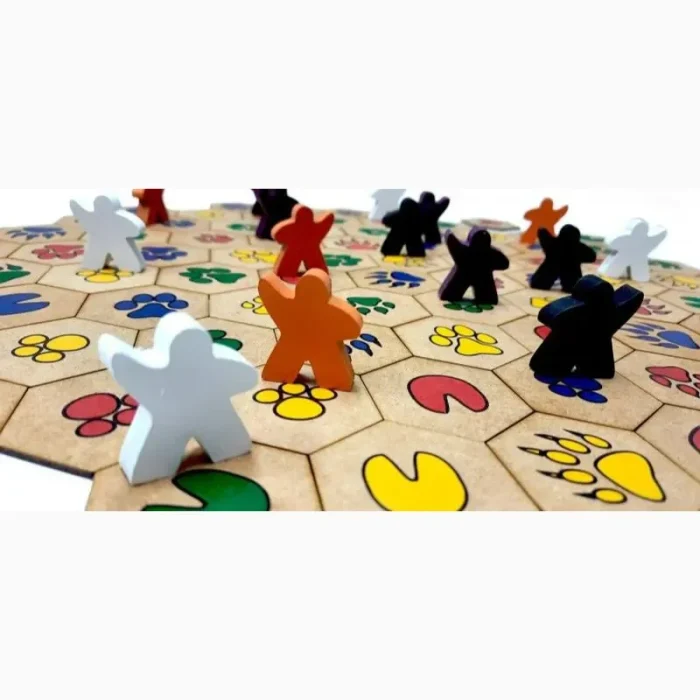 Pegadinhas Jogo De Tabuleiro Em Madeira Mitra - Imagem 6