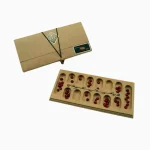 Mini Mancala Jogo De Tabuleiro Em Madeira Mitra - Imagem 4