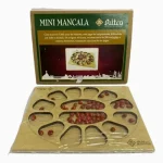 Mini Mancala Jogo De Tabuleiro Em Madeira Mitra