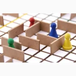 Mini Bloqueio Jogo de Tabuleiro Em Madeira Mitra - Imagem 4