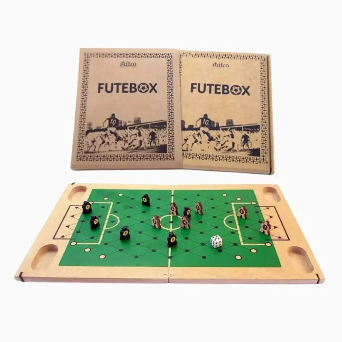 Futebox Jogo De Tabuleiro Em Madeira Mitra - Imagem 7