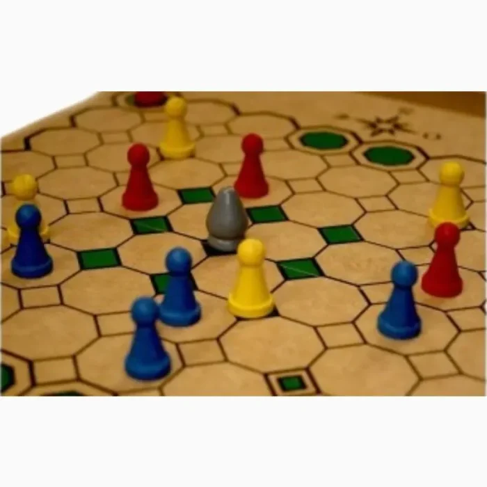 Excalibur Jogo De Tabuleiro Em Madeira Mitra - Imagem 7