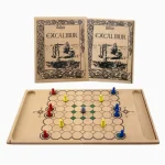 Excalibur Jogo De Tabuleiro Em Madeira Mitra