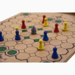 Excalibur Jogo De Tabuleiro Em Madeira Mitra - Imagem 4