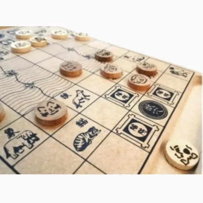 Dou Shou Qi Jogo De Tabuleiro Em Madeira Mitra - Imagem 5