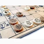 Dou Shou Qi Jogo De Tabuleiro Em Madeira Mitra - Imagem 2
