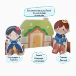 Dedoche A Branca De Neve Em Madeira Babebi - Imagem 4