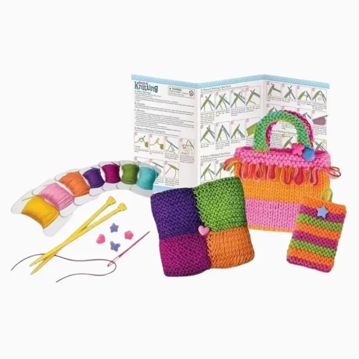 Meu Primeiro Tricô Kit de Artesanato 4M - Imagem 4