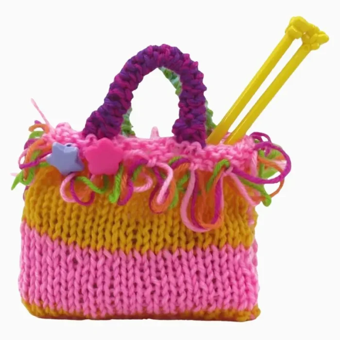 Meu Primeiro Tricô Kit de Artesanato 4M - Imagem 5