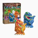 Molde e Pinte: Dinossauros 4M - Imagem 6