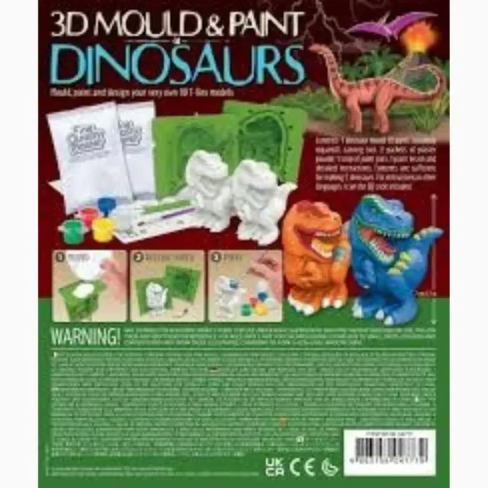 Molde e Pinte: Dinossauros 4M - Imagem 7