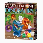Molde e Pinte: Dinossauros 4M