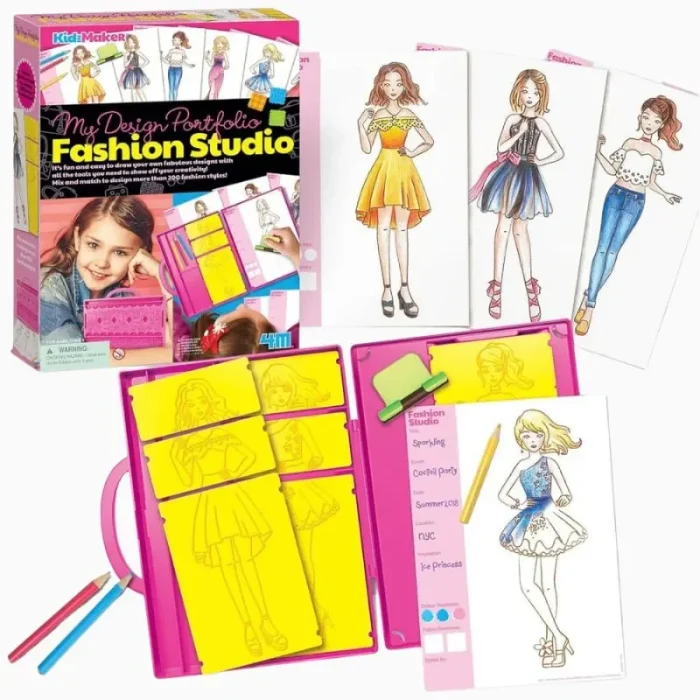 Meu Estúdio Fashion Kit De Moda 4M - Imagem 5