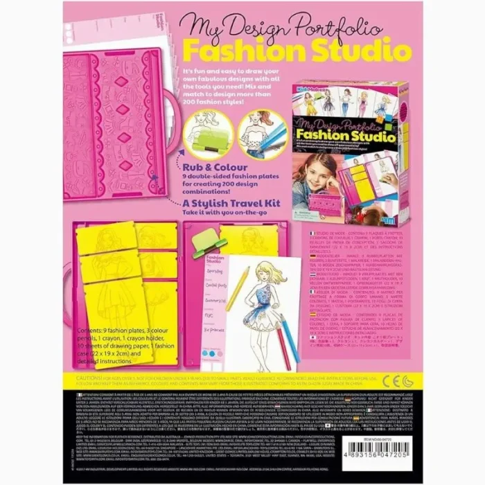 Meu Estúdio Fashion Kit De Moda 4M - Imagem 8