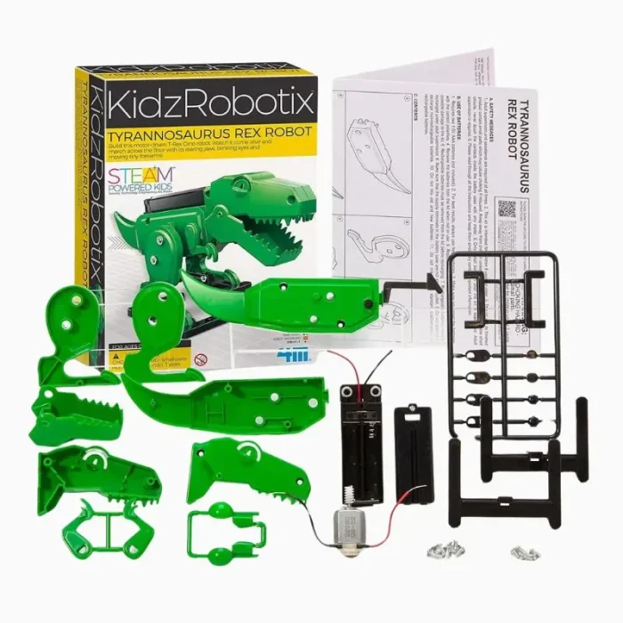 Robô T-Rex Kit De Montagem 4M - Imagem 6