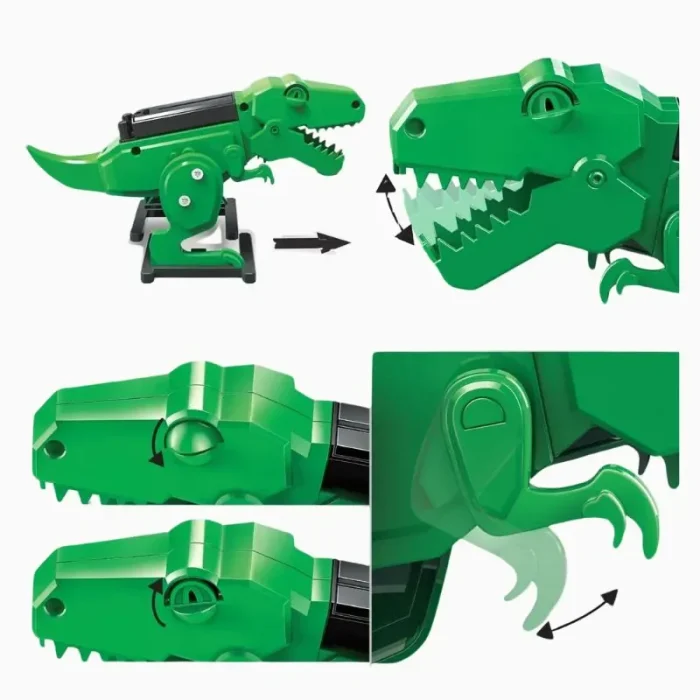 Robô T-Rex Kit De Montagem 4M - Imagem 5
