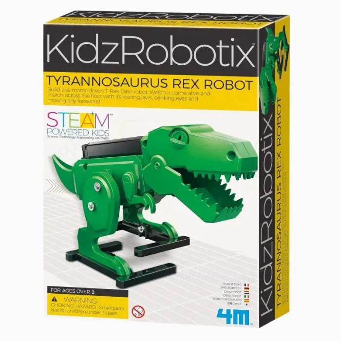 Robô T-Rex Kit De Montagem 4M - Imagem 1