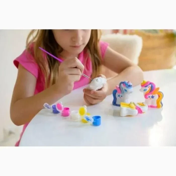 Molde e Pinte: Glitter Unicórnio 4M - Imagem 2
