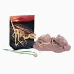 Kit de Escavação De Dinossauro Velociraptor 4M - Imagem 7