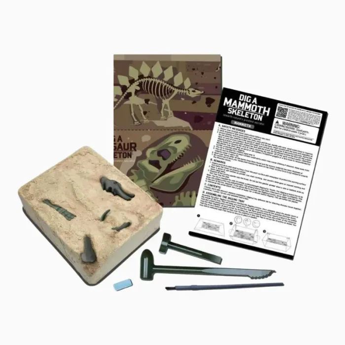Kit de Escavação De Dinossauro Velociraptor 4M - Imagem 8