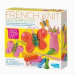 Kit de Tricô Francês Borboleta 4M